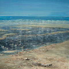 Seascapes - beautiful  acrylic paintings of cornwall