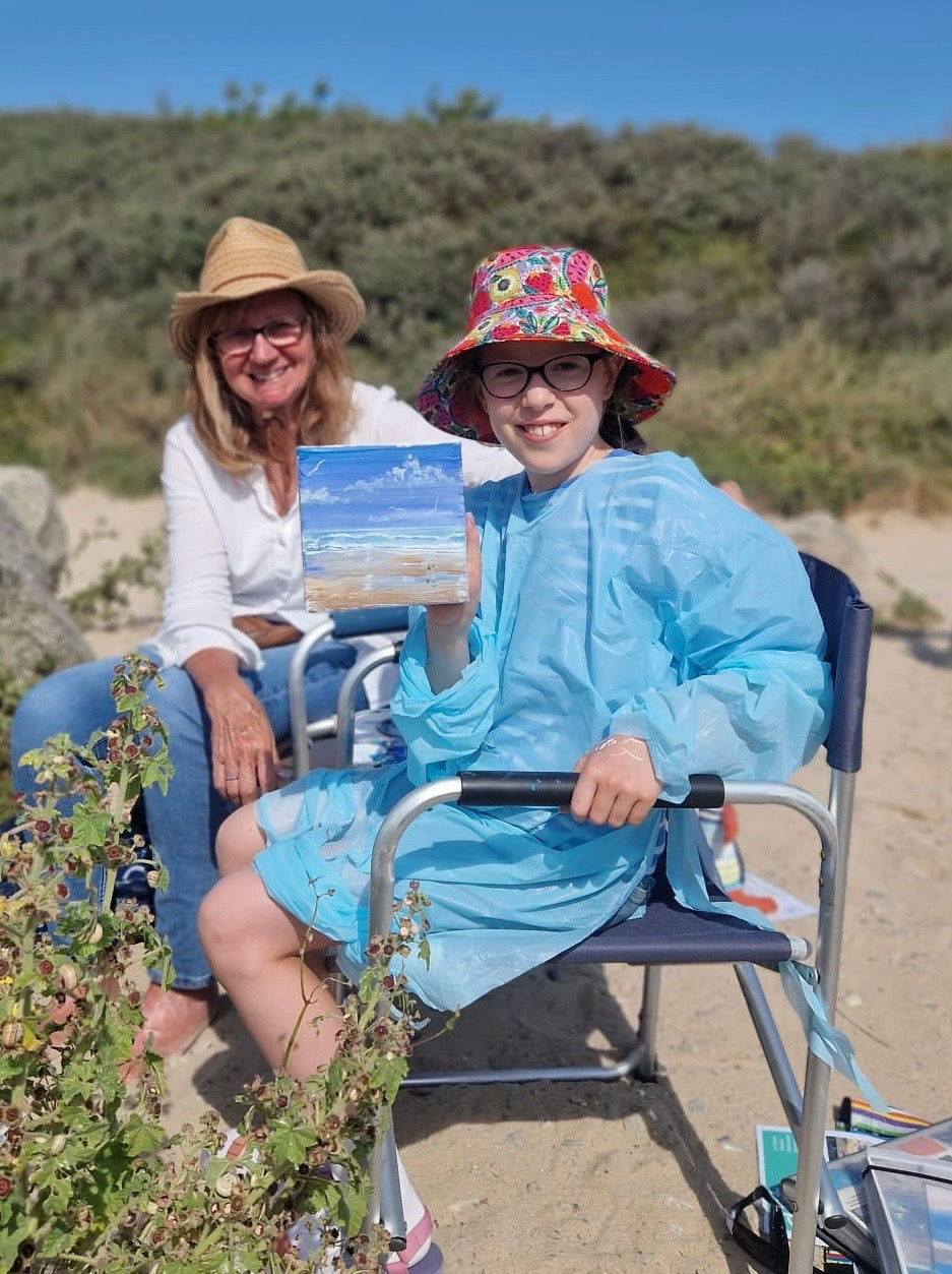Art Lessons in Mawgan Porth | A Child’s Creative Breakthrough