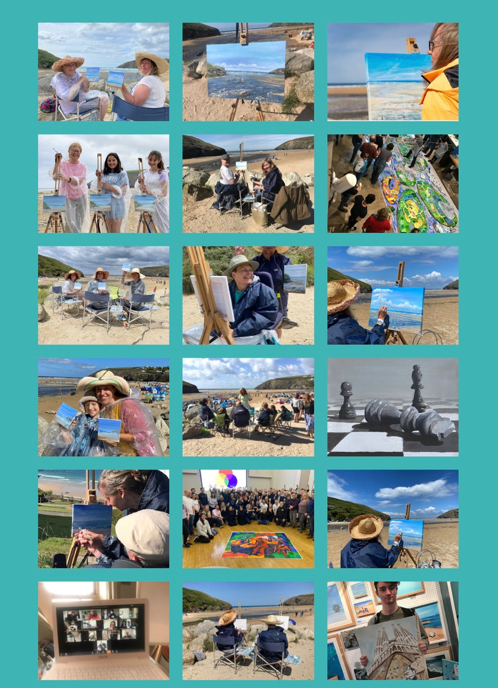 Art at the Beach – Creative Connections from Cornwall to Home