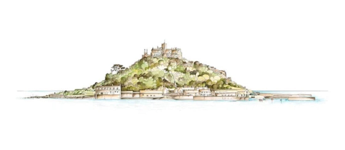 St Michael’s Mount Print, Cornwall