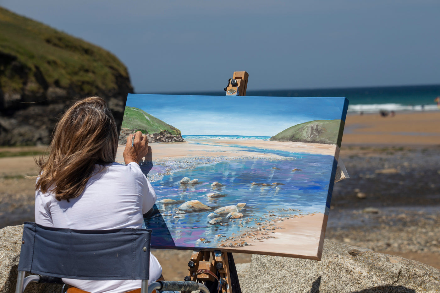 Cornwall Art Mawgan Porth Paintings