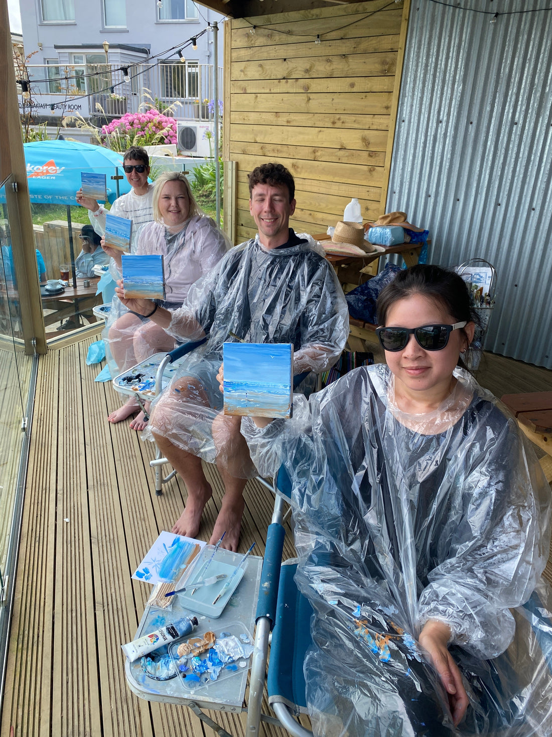 A Wonderful Morning of Creativity | Art Lessons in Cornwall