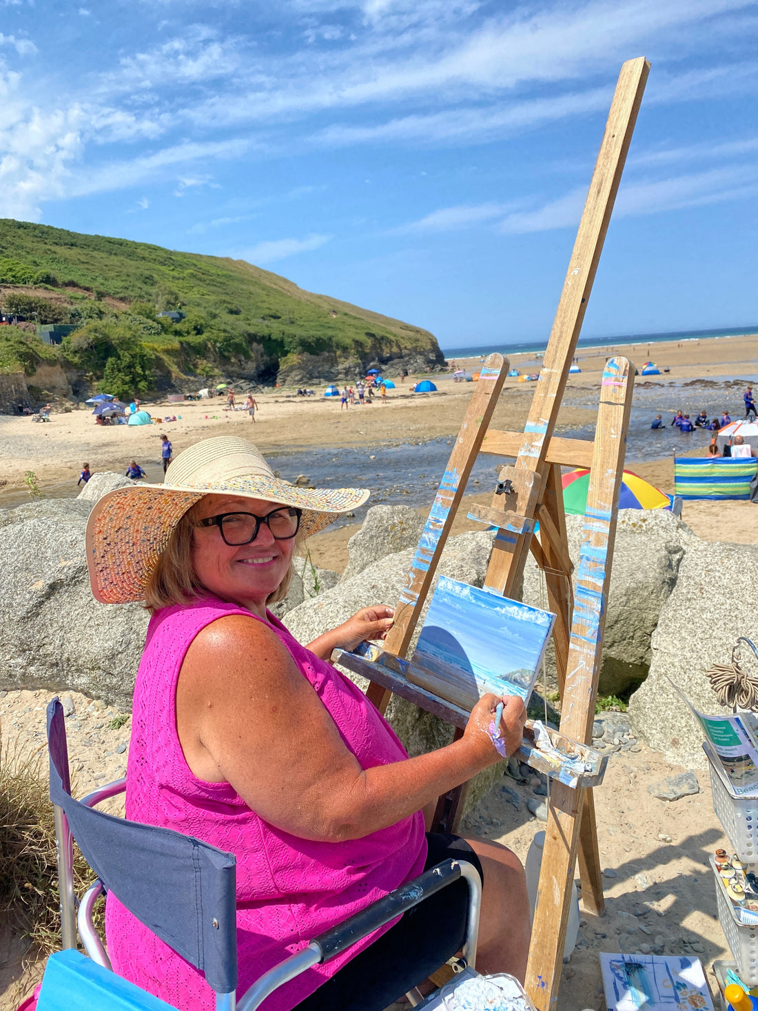 Why I Love Teaching Art in Mawgan Porth
