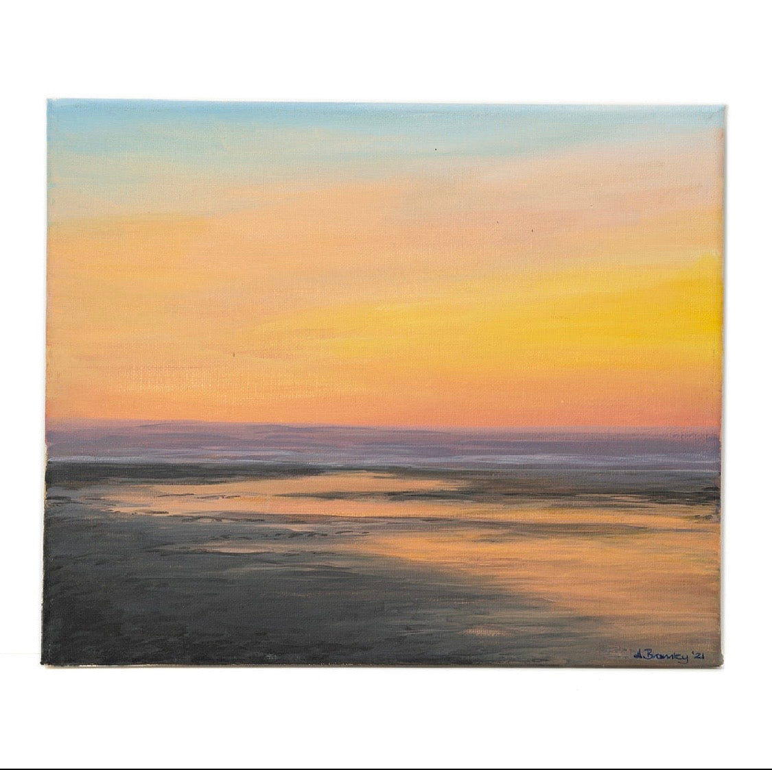 Annette Bramley Original Painting Sold | Mawgan Porth