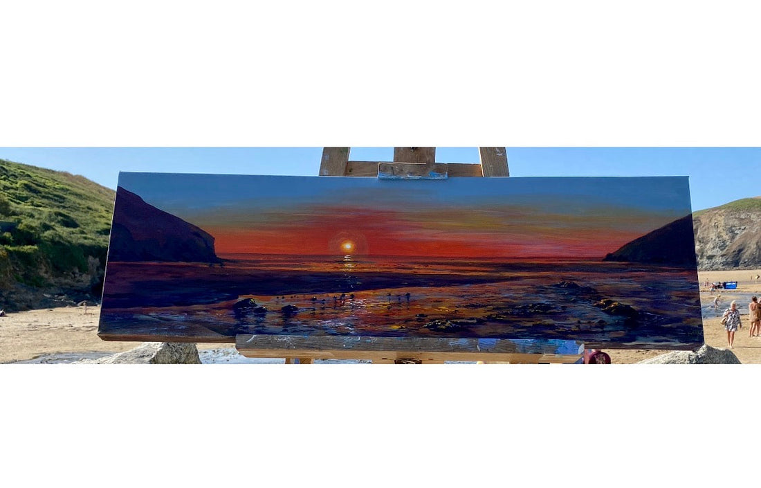 Mawgan Porth by Day and Night | Cornwall Artist