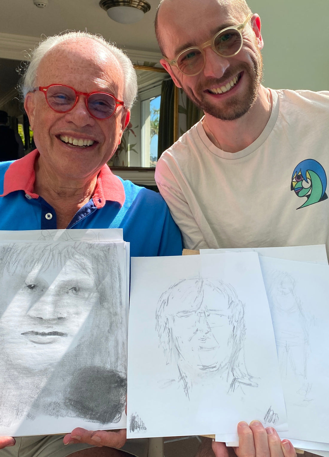 Three Generations Learning Art in Cornwall
