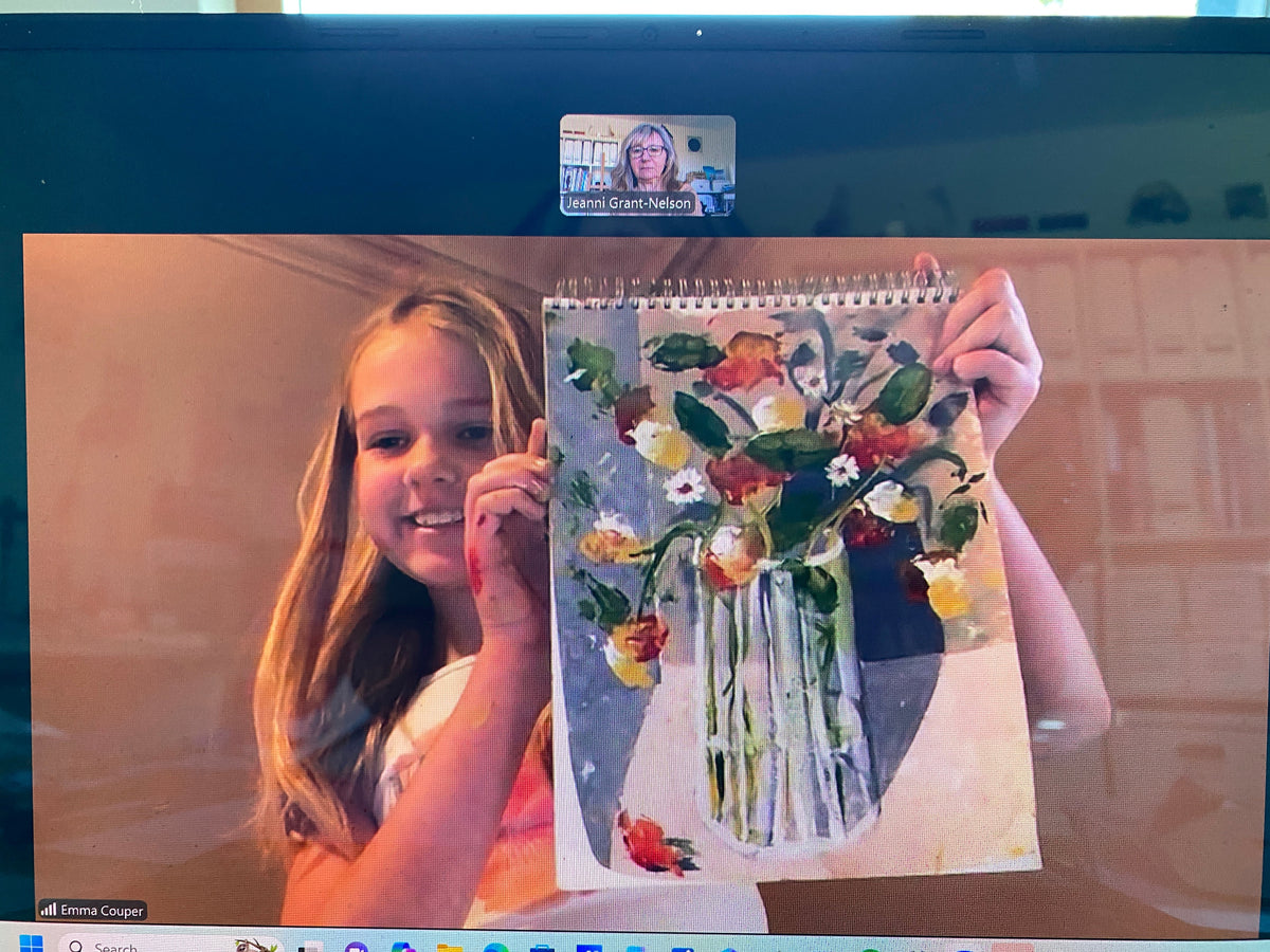 Zoom Art Lessons for Children | Learn to See