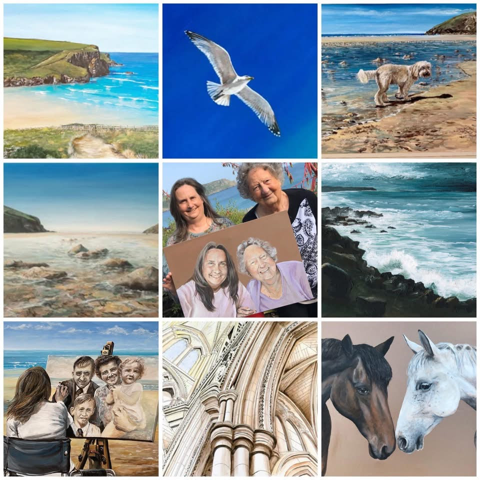 Paintings & Art Lessons in Mawgan Porth
