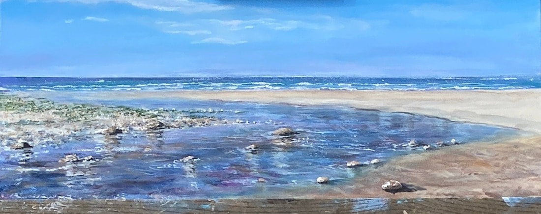 A Little Moment of Fun on the Beach Today