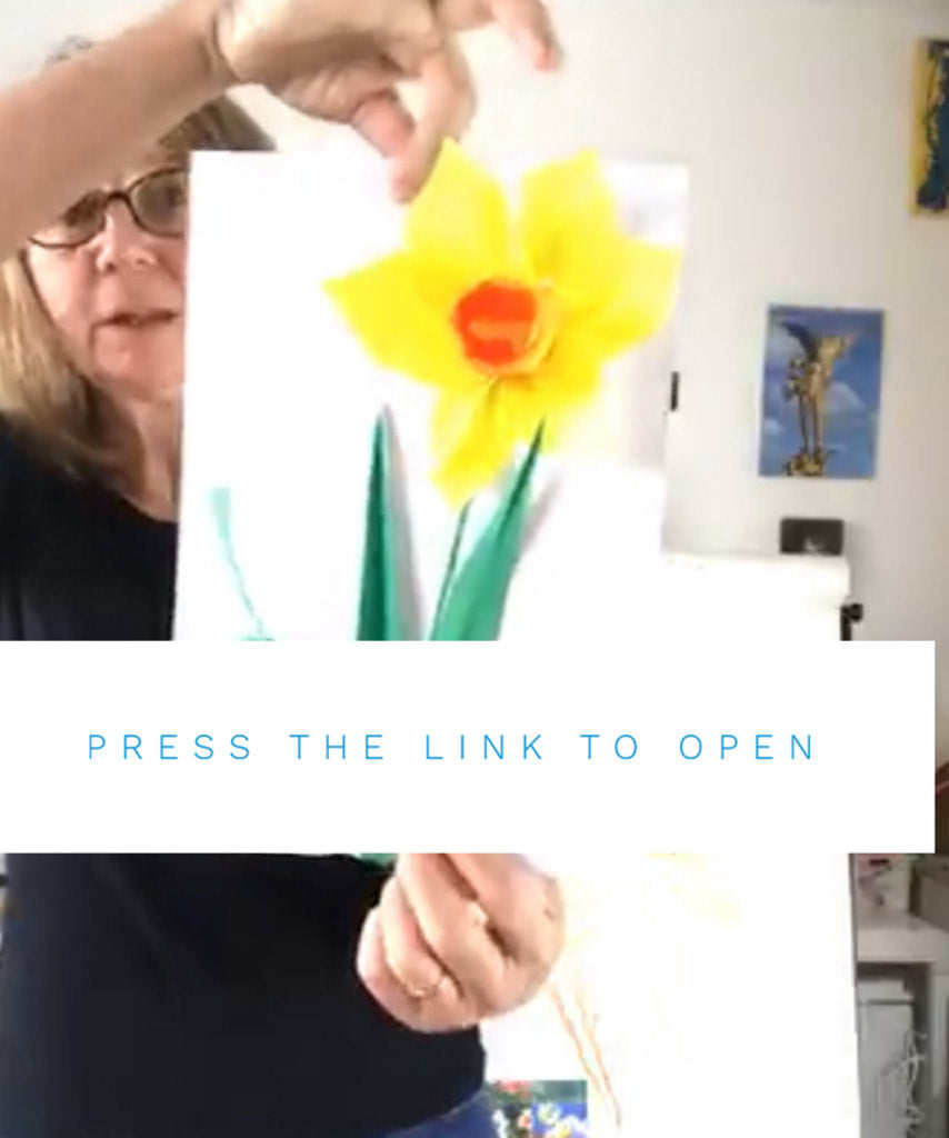 Daffodil card making for a rainy day Easter…