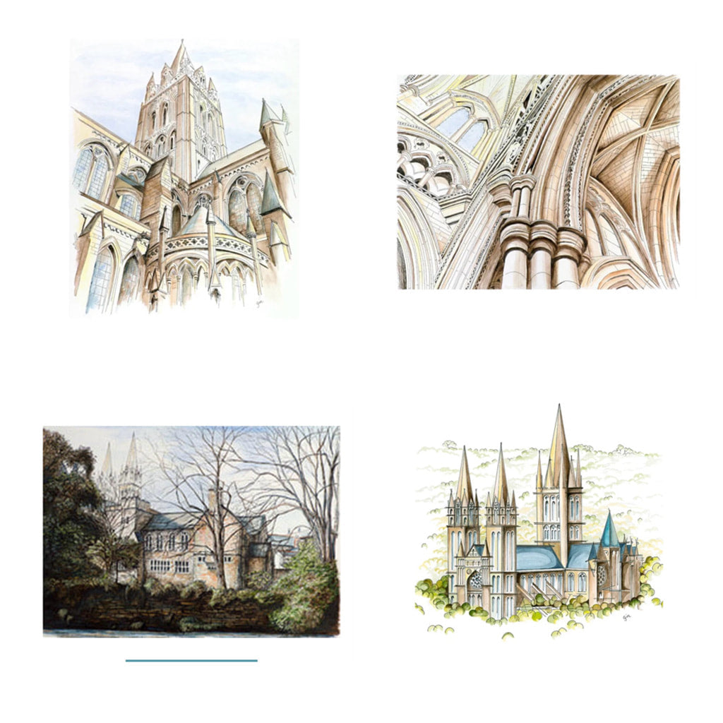 Architectural images of Truro Cathedral by Jeanni…