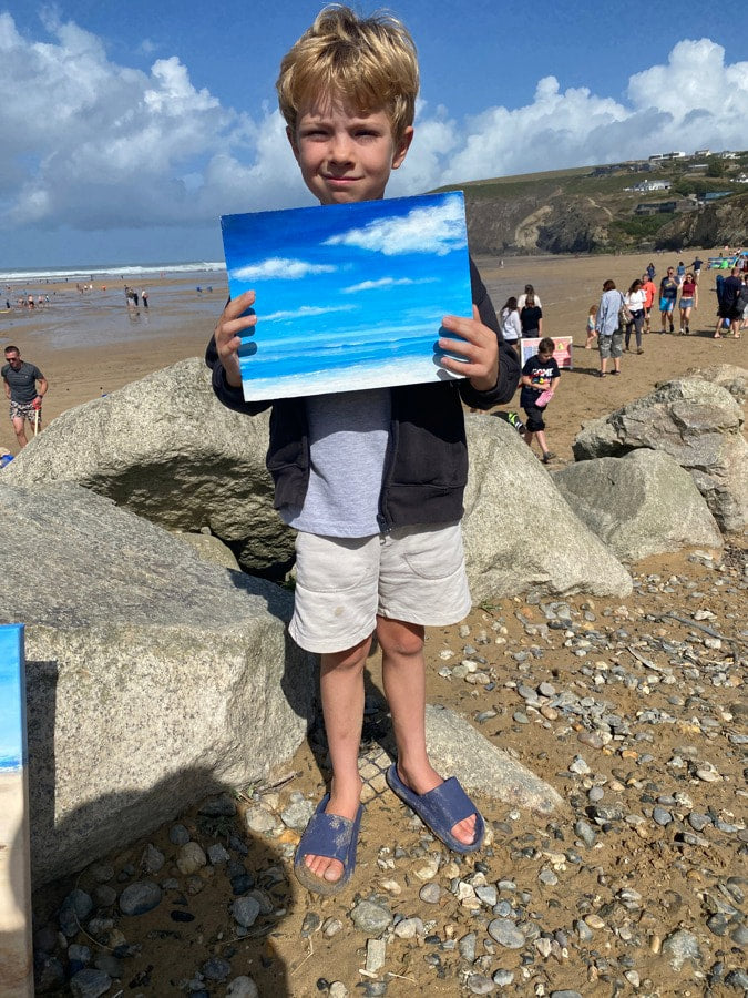 First art acquisition by this very young man