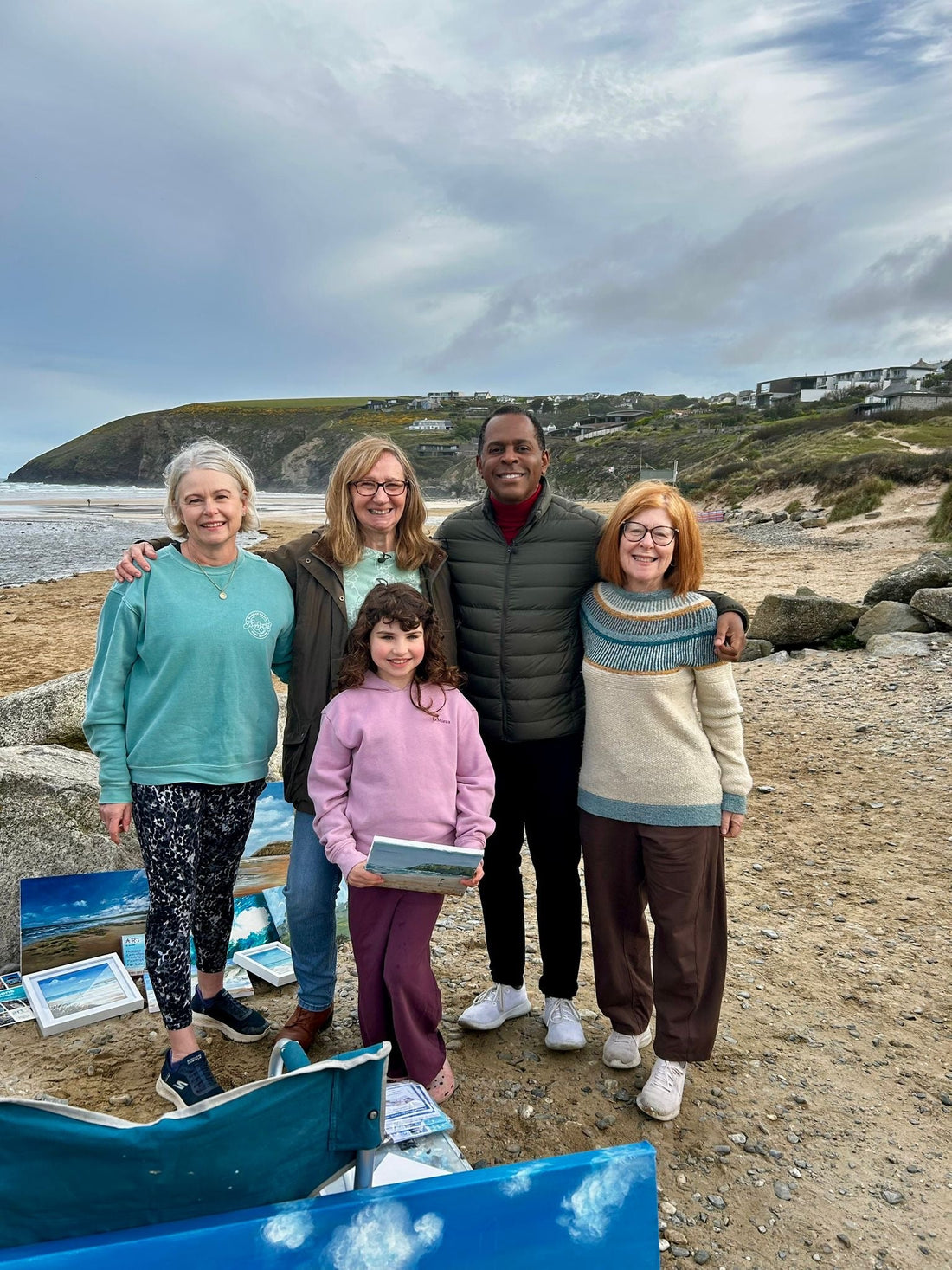Good Morning Britain Artist in Cornwall