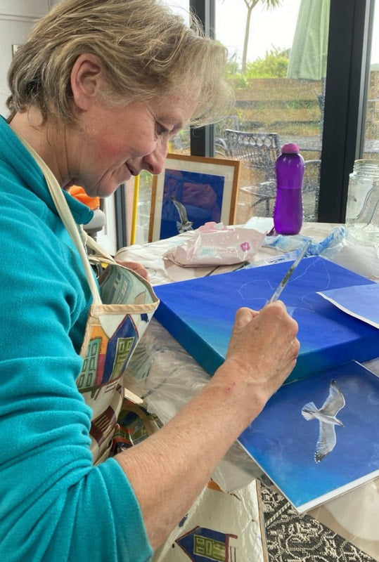 Art lesson…