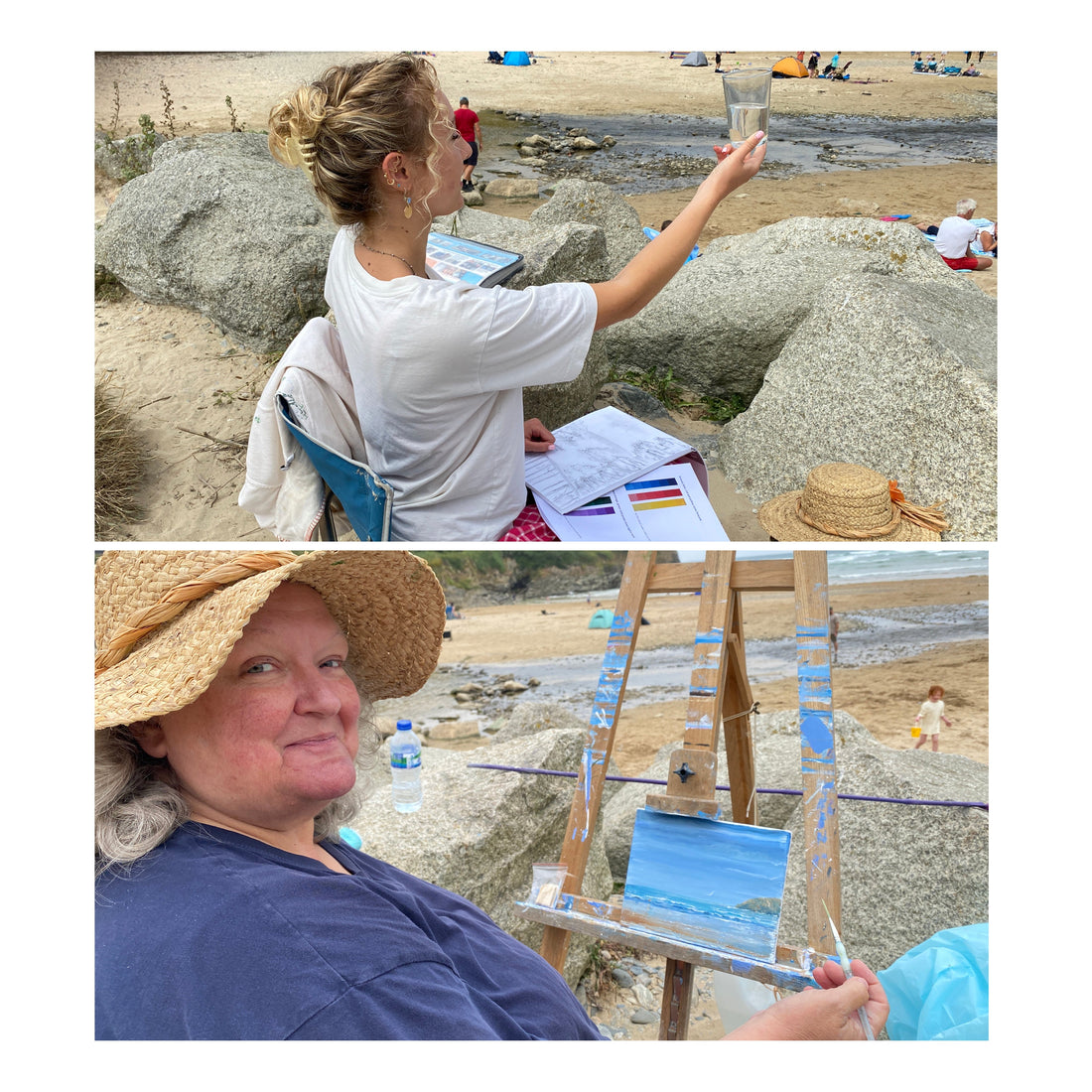 Art Lessons in Mawgan Porth