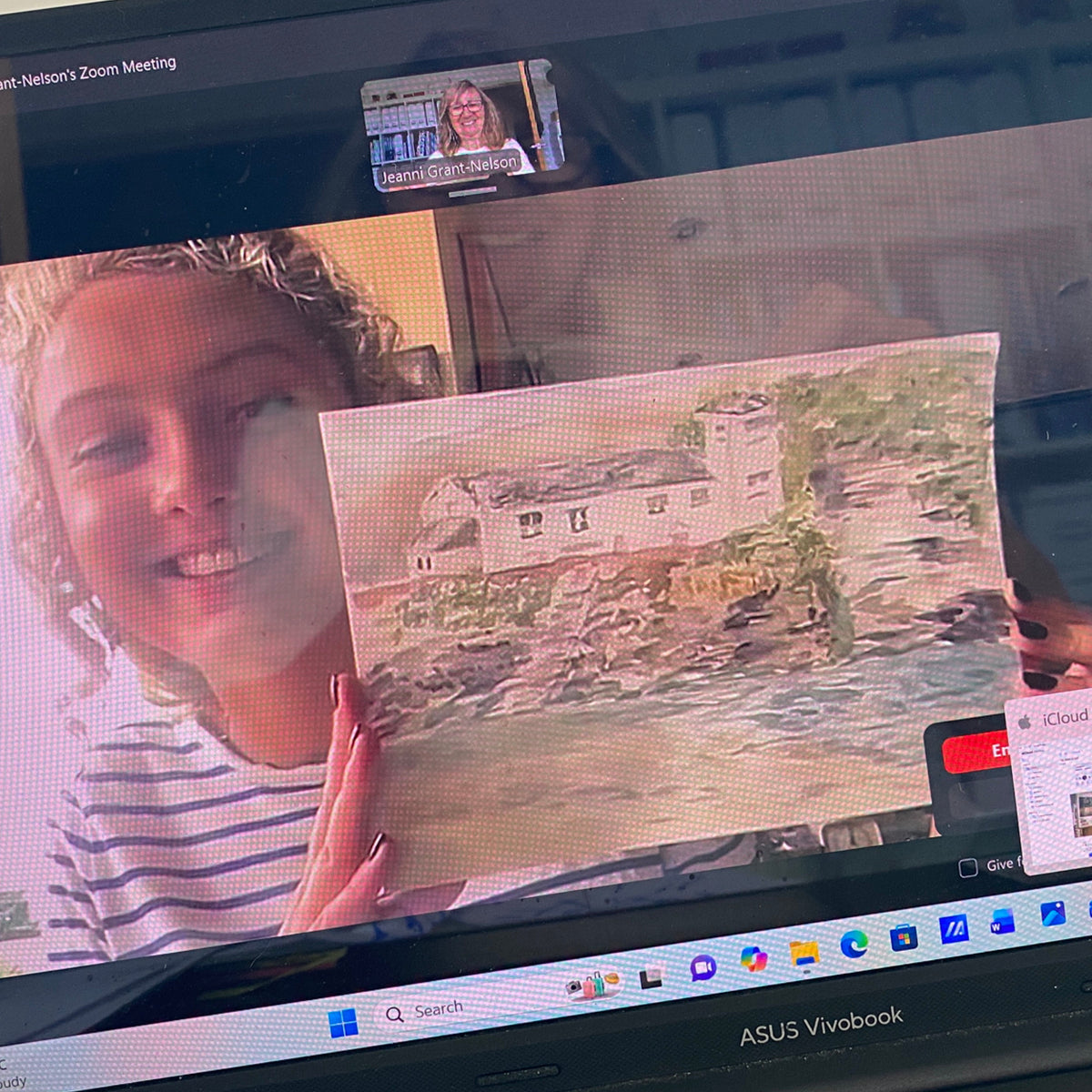 Mawgan Porth Art Lessons… From Beach to Zoom