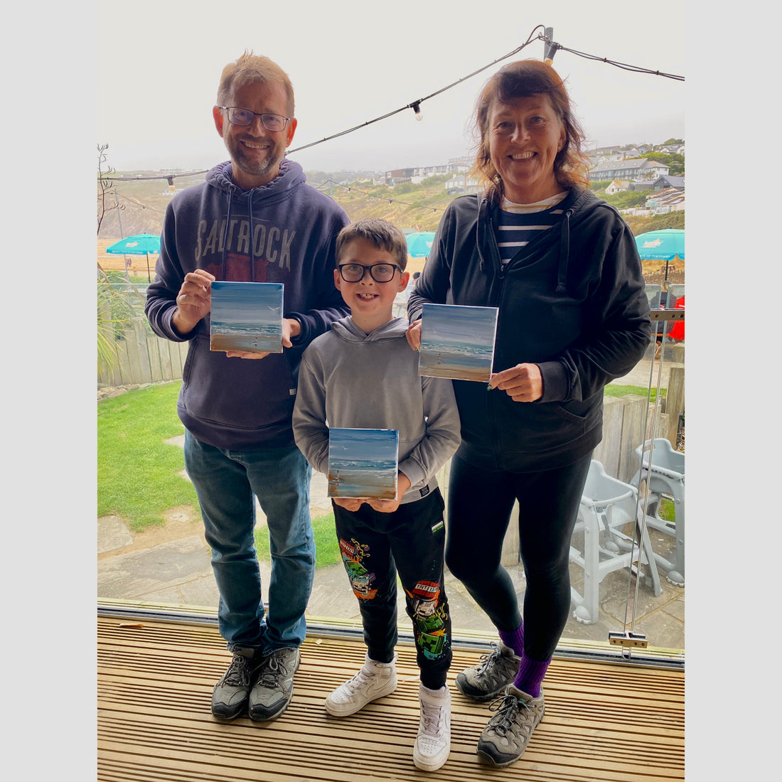 Family Art Lessons Mawgan Porth | Cornwall