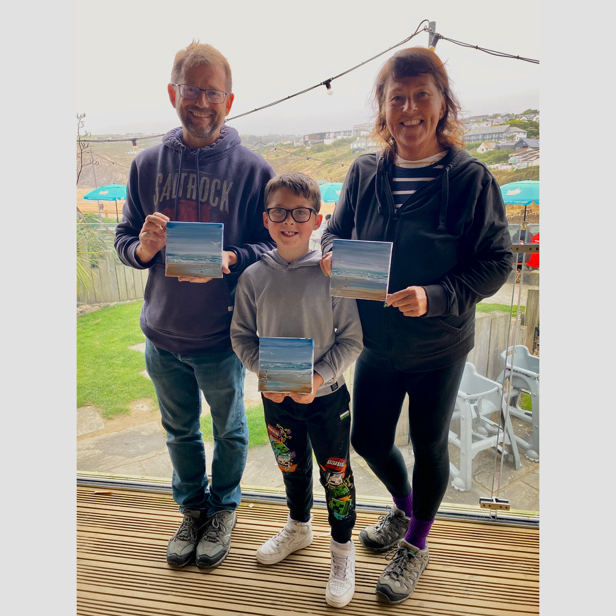 Family Art Lessons Mawgan Porth | Cornwall