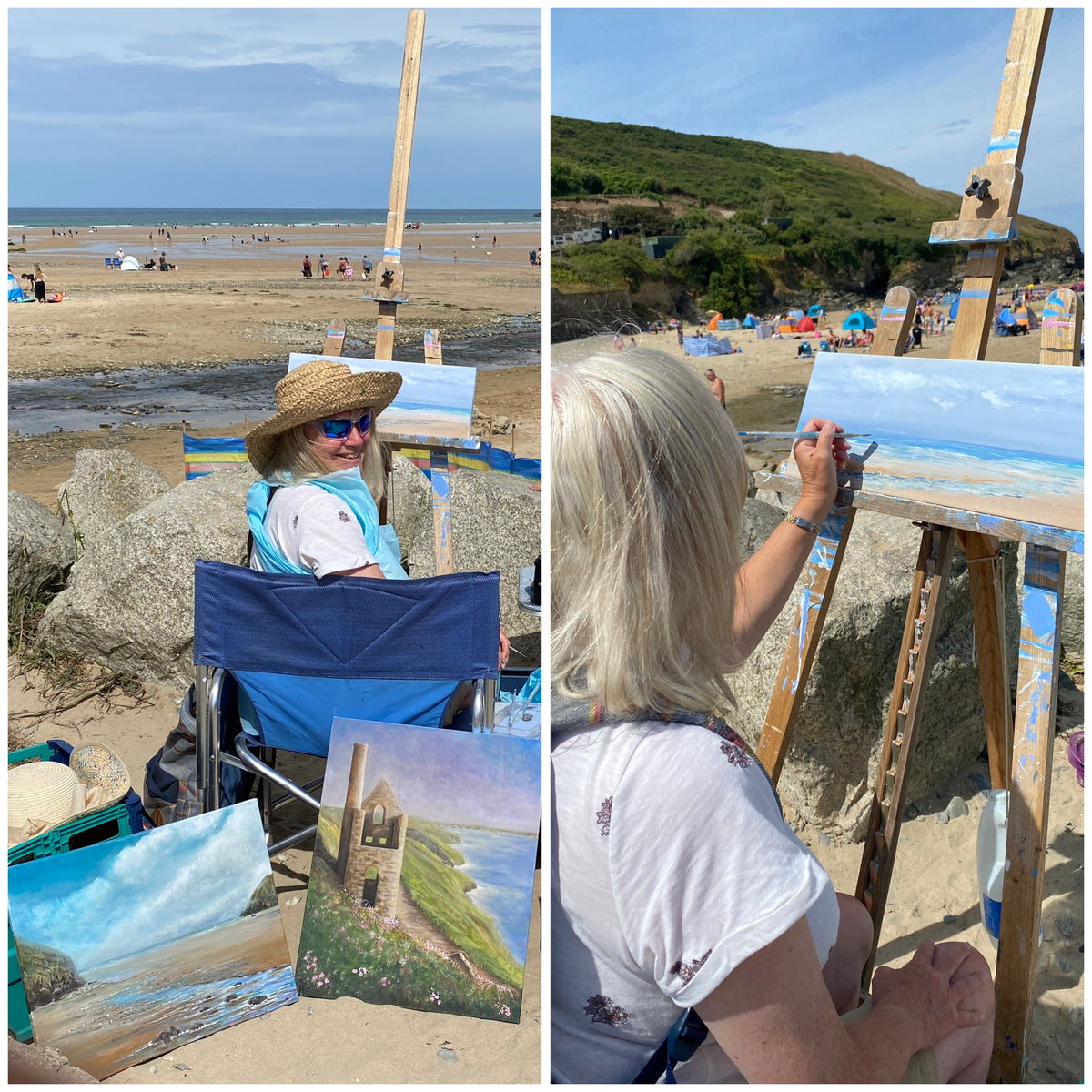 Art at the Beach Student Success | Mawgan Porth