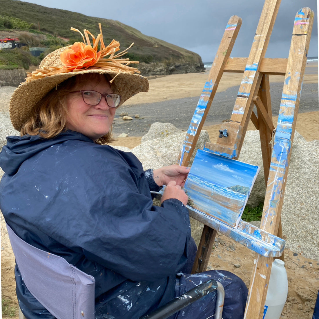 Mawgan Porth Art Lessons & Cornwall Painting