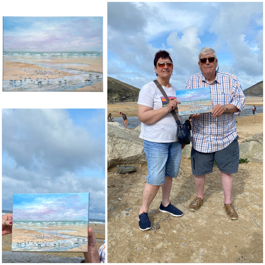 Mawgan Porth Painting Finds Its Forever Home