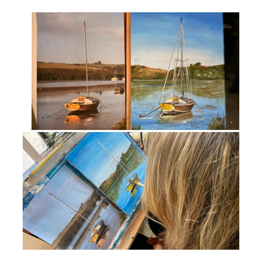 Art Lessons Mawgan Porth: From Photo to Painting