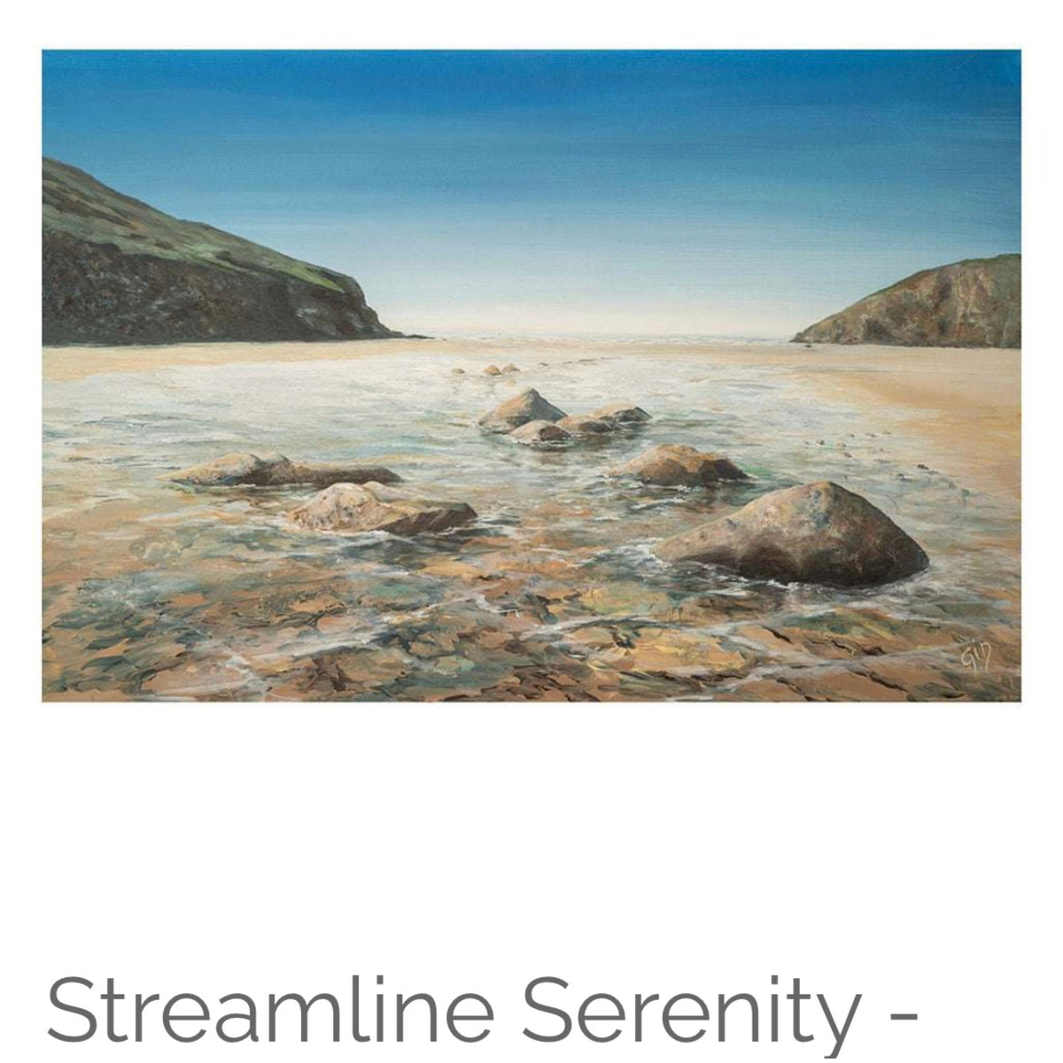 Streamline Serenity … Mawgan Porth Artist