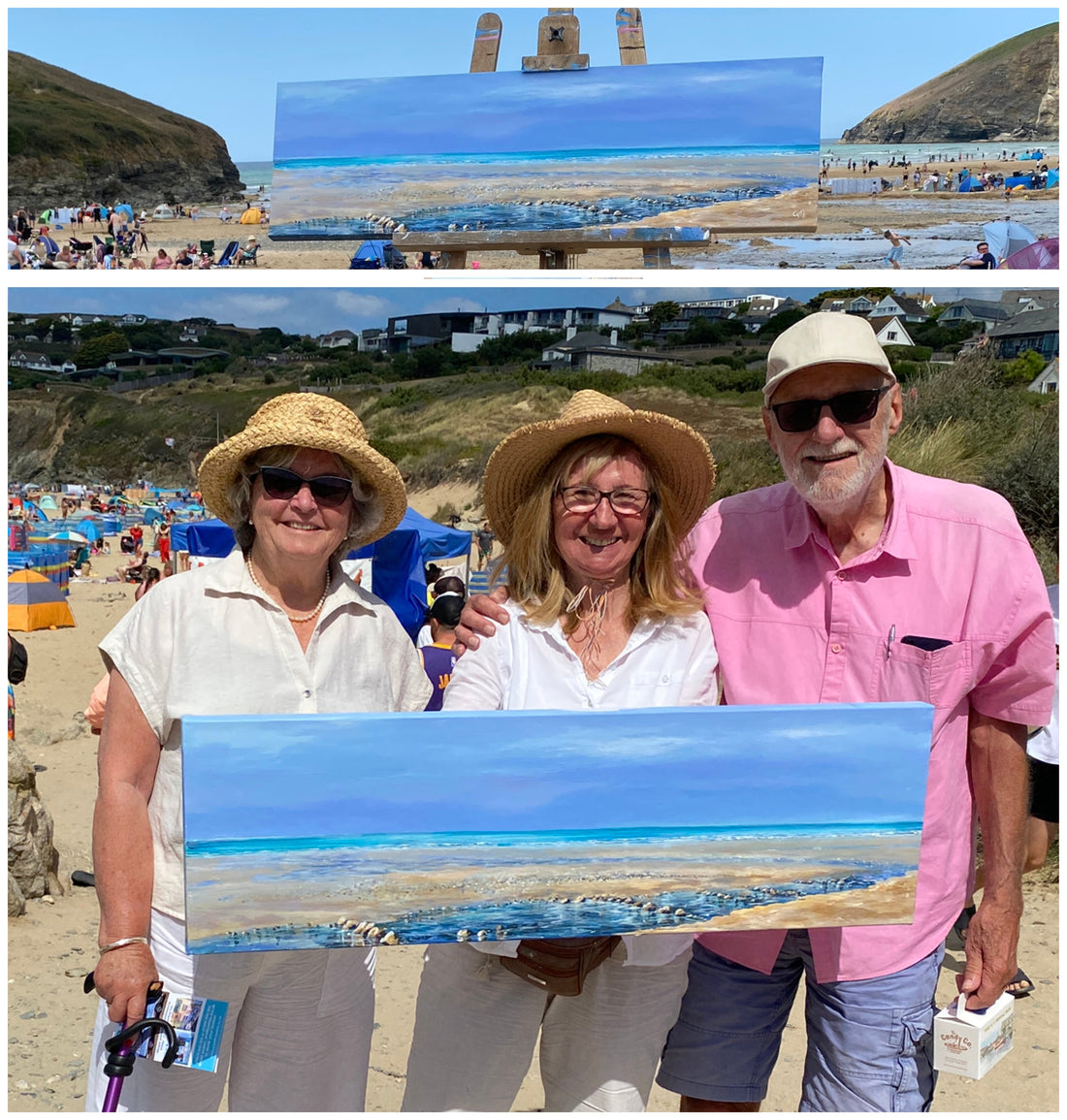 Mawgan Porth Painting Finds Its New Home