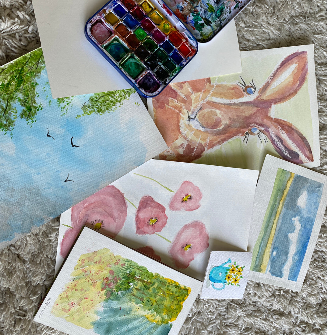 Watercolour Lessons in Cornwall: Creating Depth and Focal Points