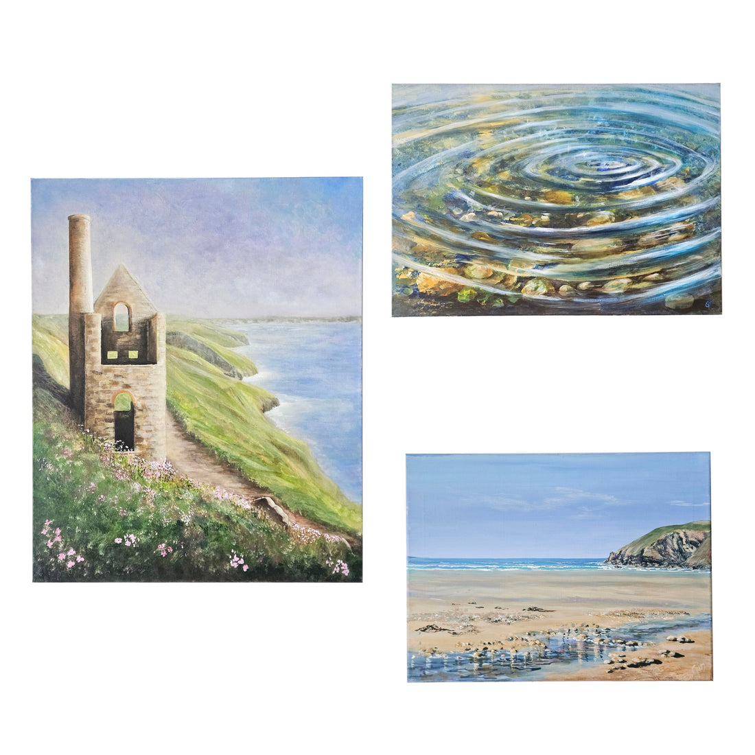 Three New Original Cornwall Paintings | Jeanni