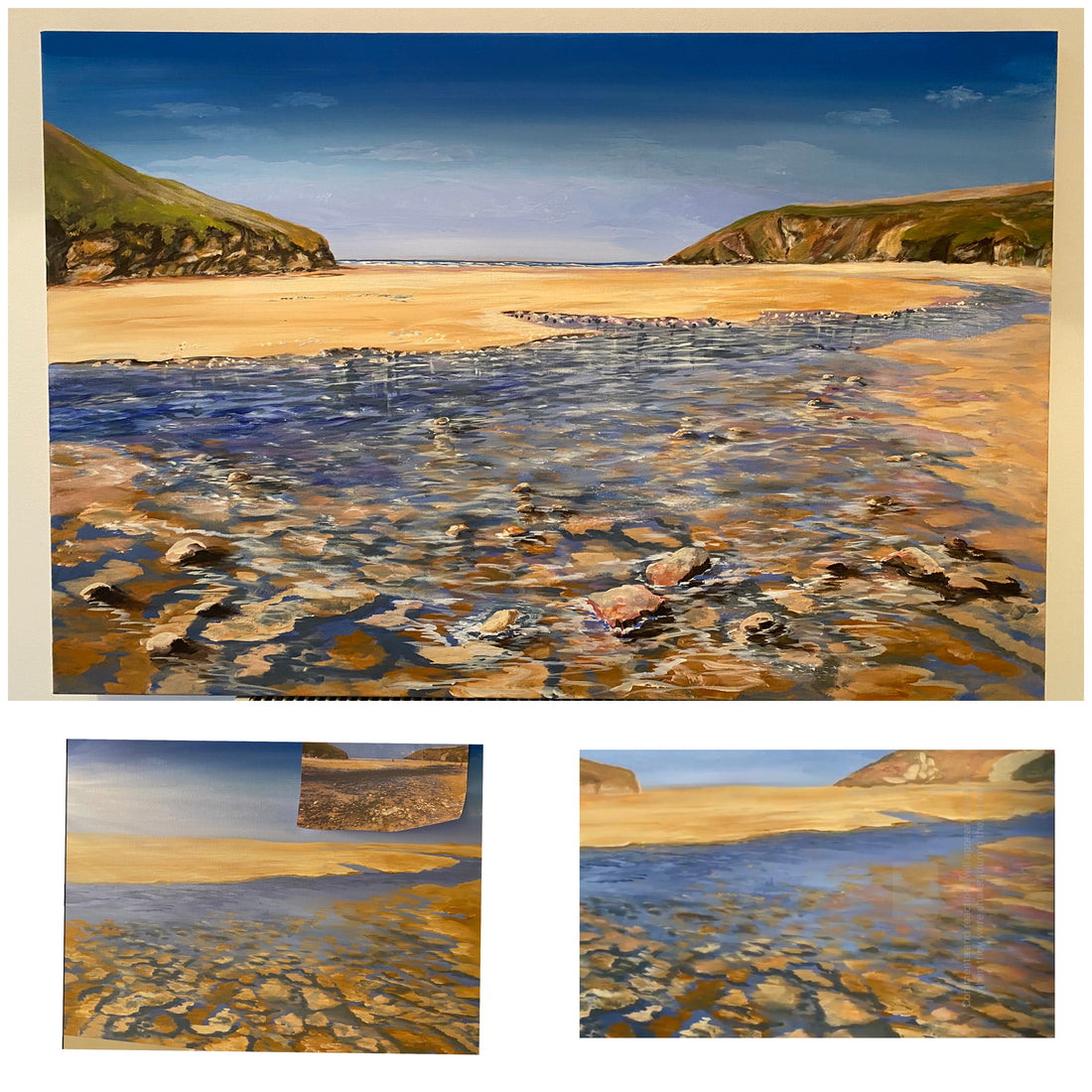 Painting Mawgan Porth: Art in Progress