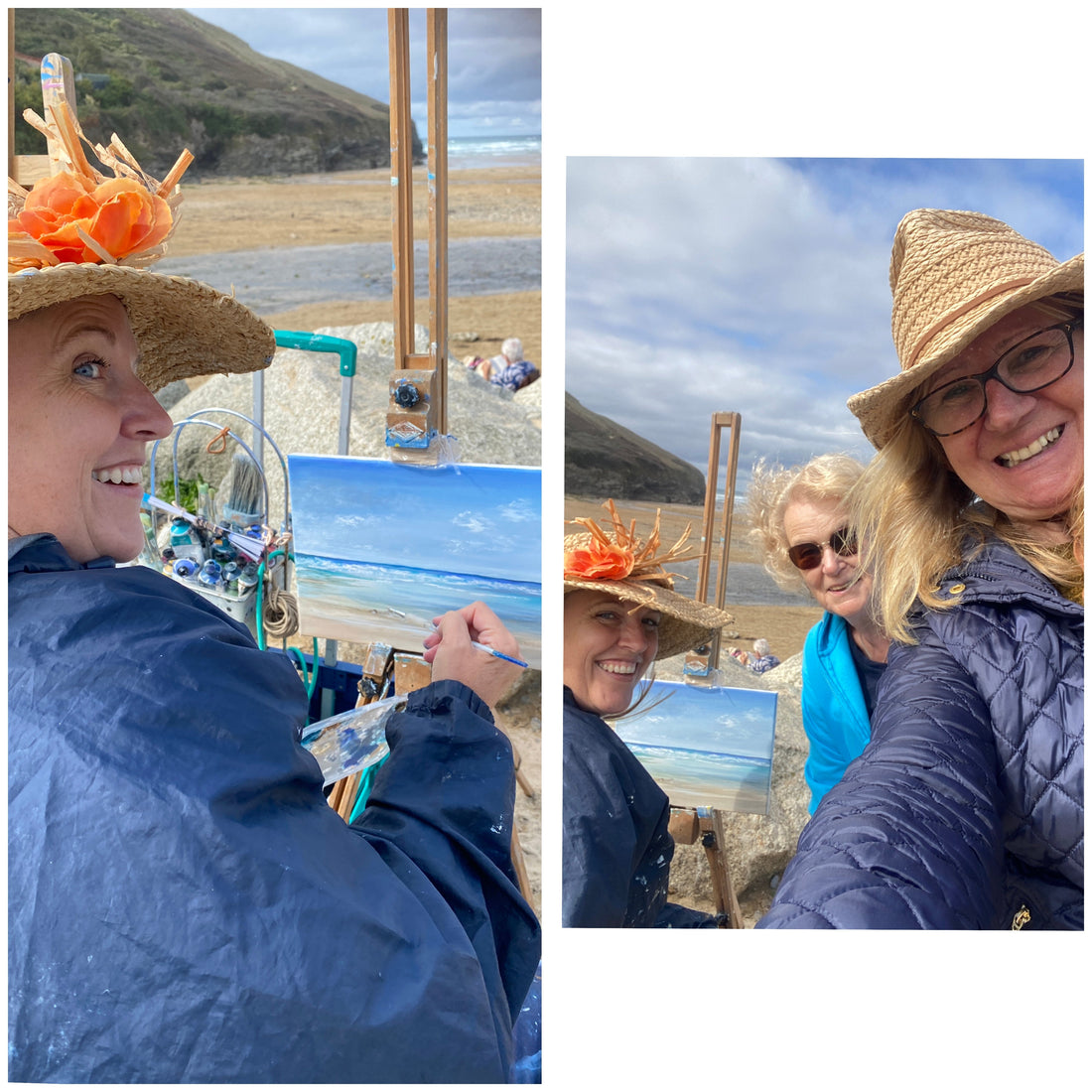 10 Years of Art Lessons at Mawgan Porth, Cornwall