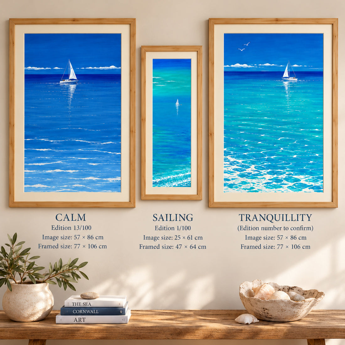 Framed Cornish Sailing Art Prints | Special Prices