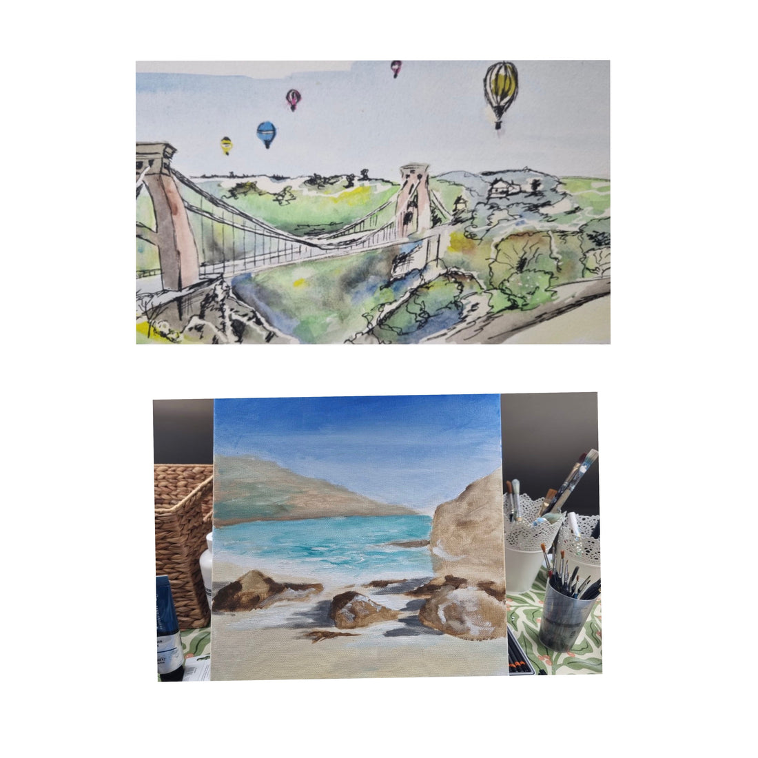 From Mawgan Porth to Zoom: Finding Freedom in Art