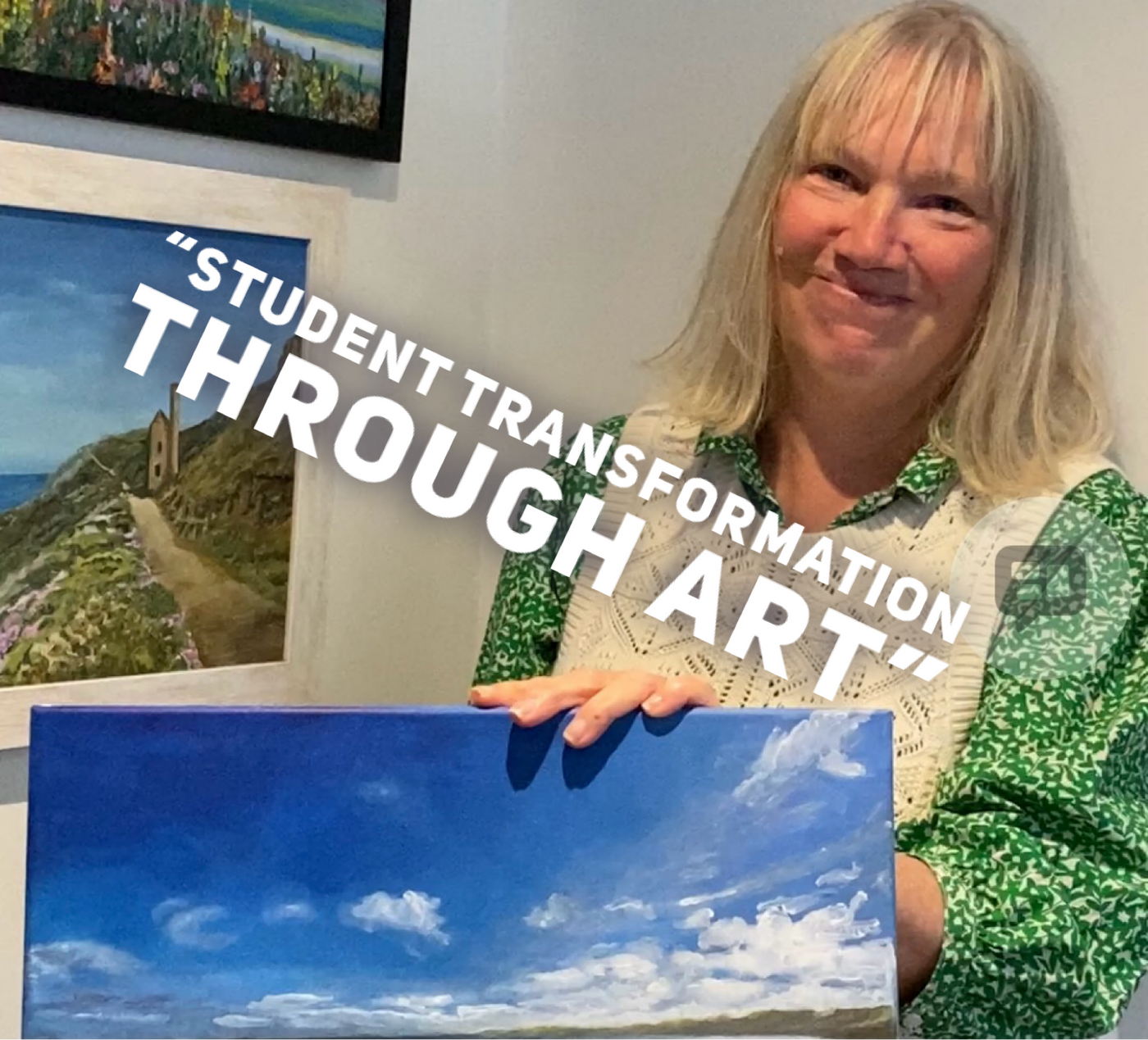 Student Art Transformation Cornwall
