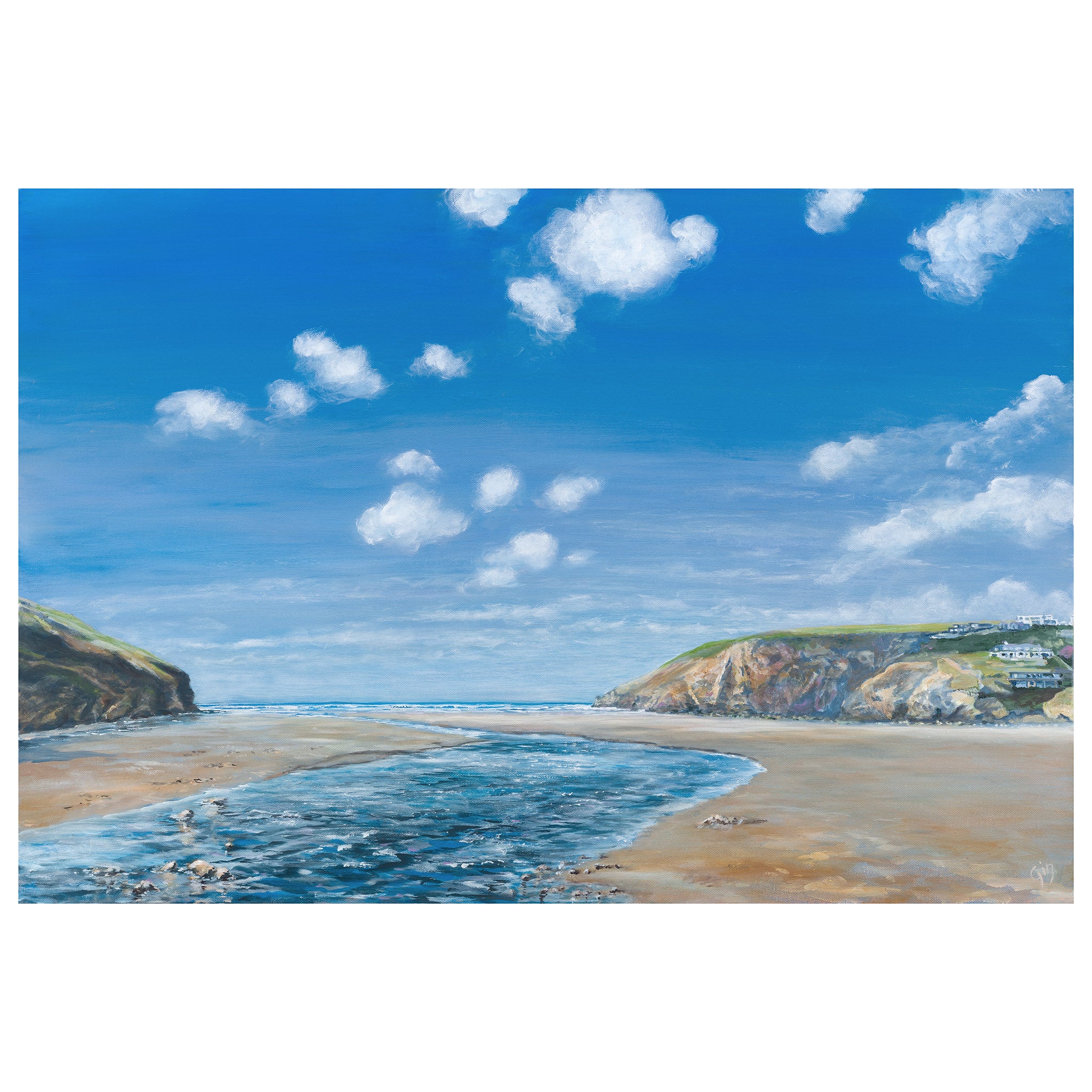 Mawgan Porth Spring - Print