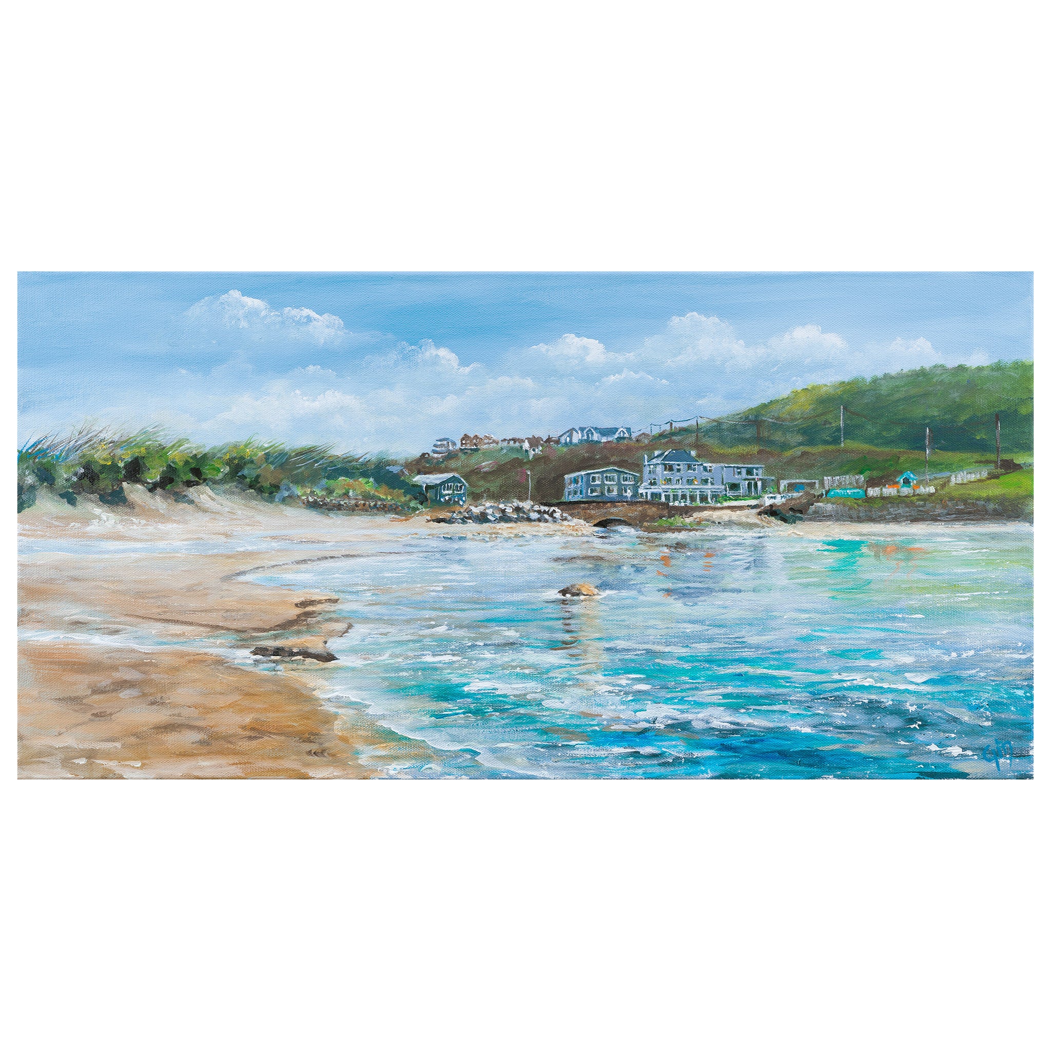 Mawgan Porth, The Merrymoor Inn - Print