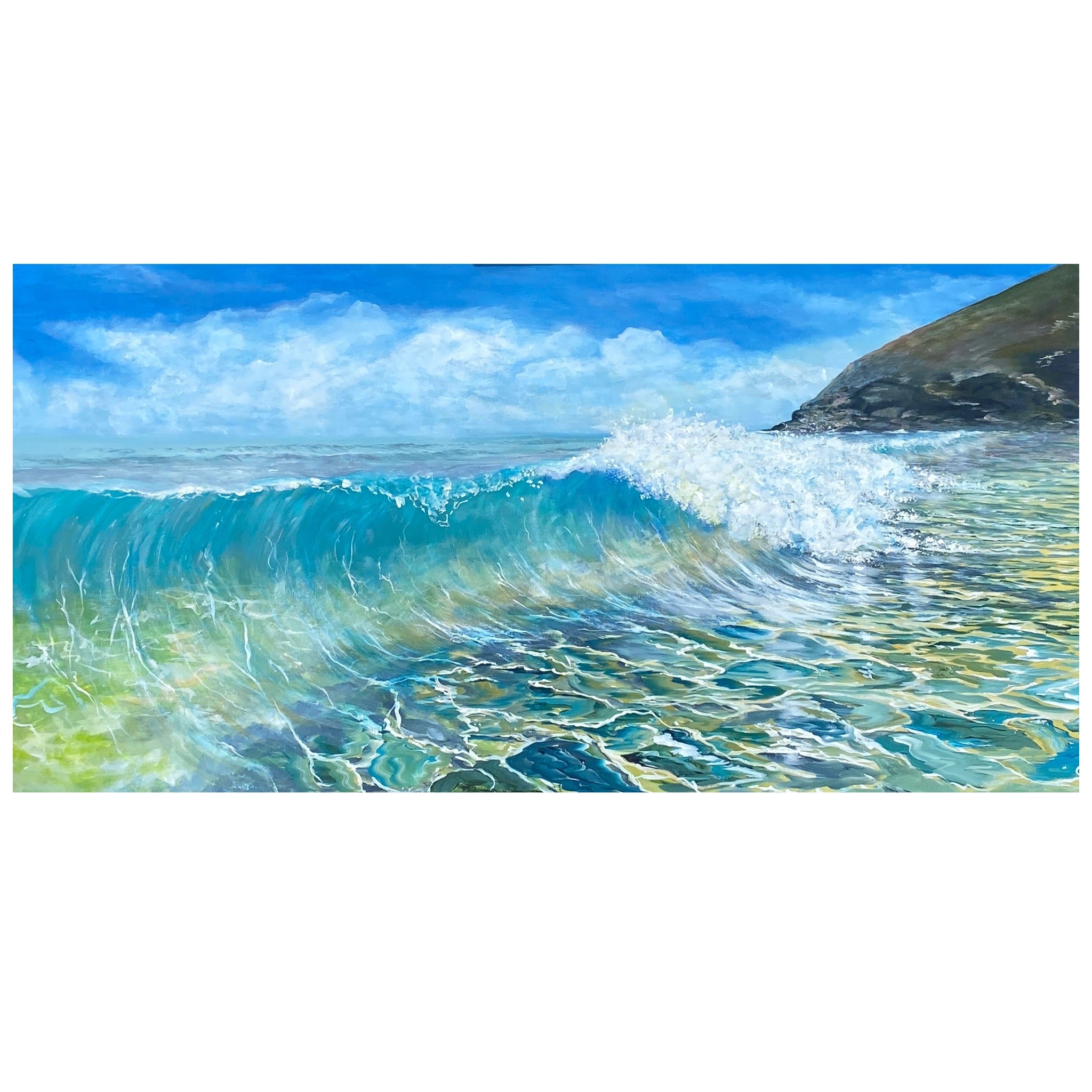 Crashing Wave at Mawgan Porth