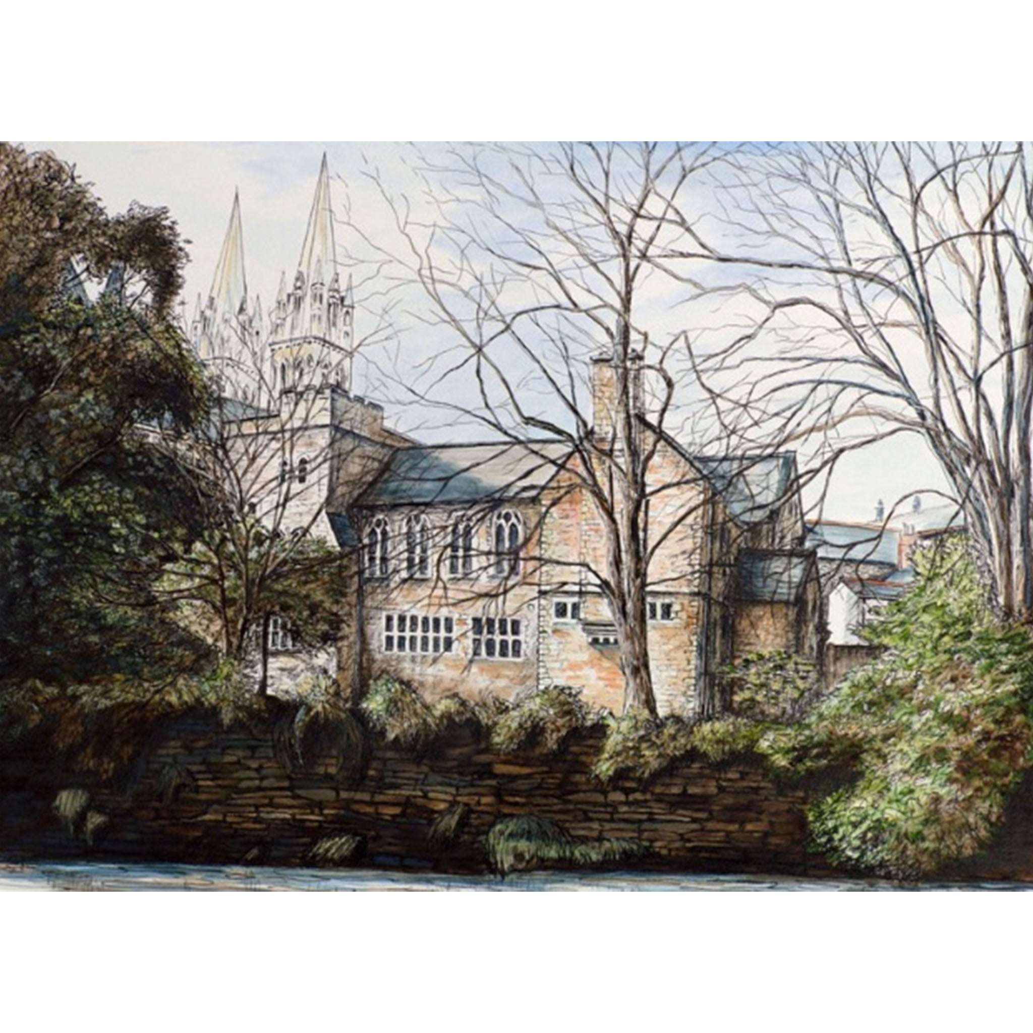 The Old School, Truro Cathedral - Print