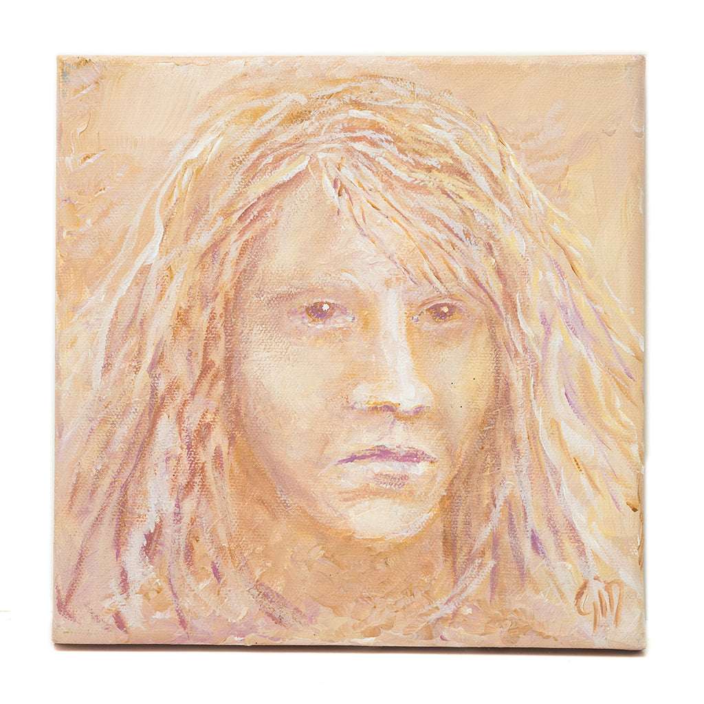 Pink Portrait | Art at the Beach | Jeanni Grant-Nelson | Mawgan Porth