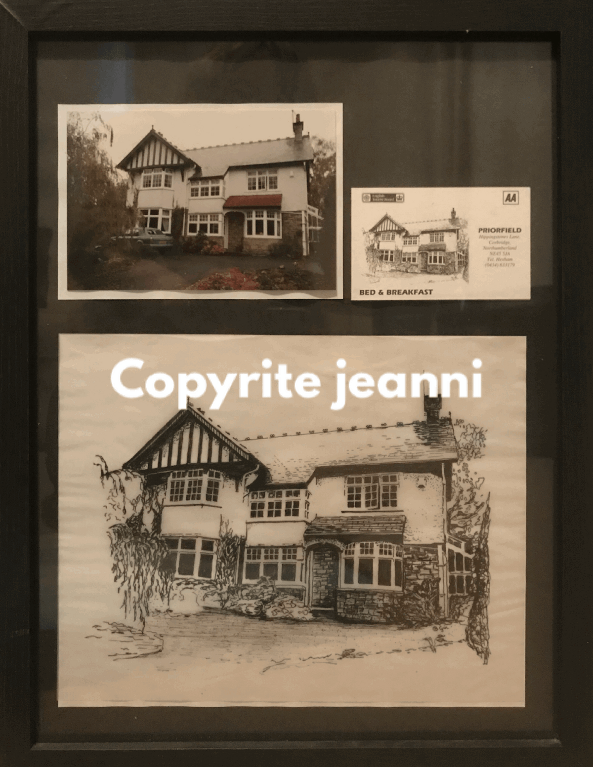 Architectural drawing of your home | Art at the Beach | Jeanni Grant-Nelson | Mawgan Porth