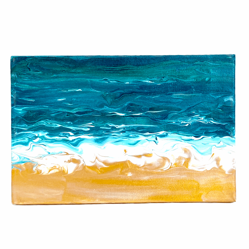 Swirling Swash | Art at the Beach | Jeanni Grant-Nelson | Mawgan Porth