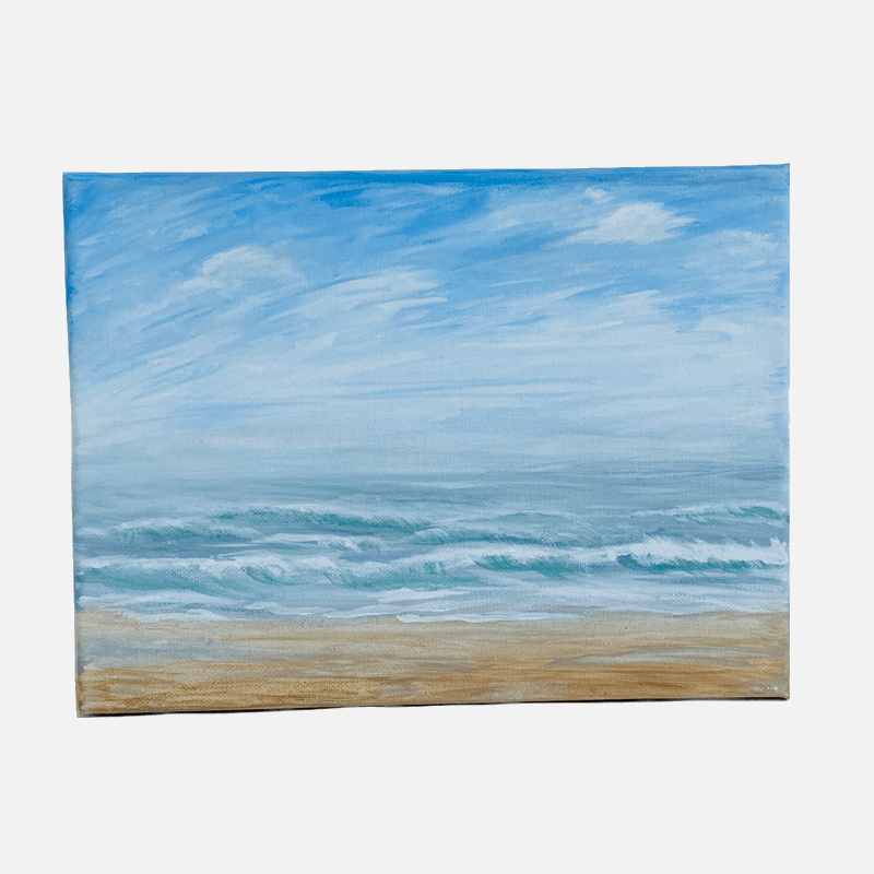 Summer Waves | Art at the Beach | Jeanni Grant-Nelson | Mawgan Porth