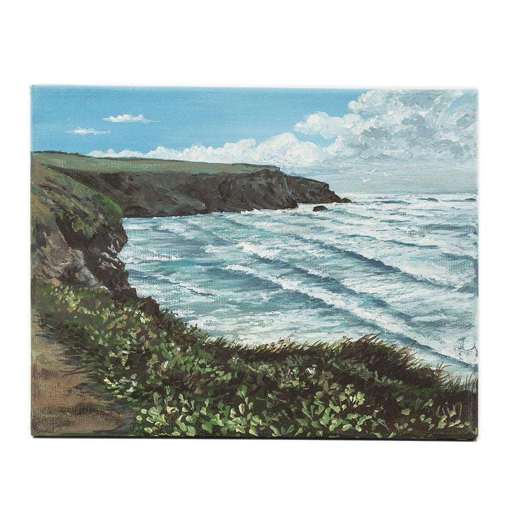 The Waves Keep Coming - Print | Art at the Beach | Jeanni Grant-Nelson | Mawgan Porth