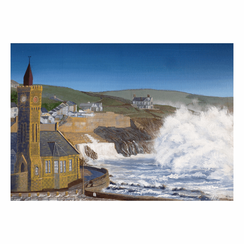 Front Line,  Porthleven - Print | Art at the Beach | Jeanni Grant-Nelson | Mawgan Porth