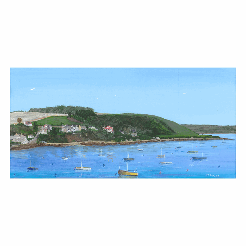 Along the Waterfront - Print | Art at the Beach | Jeanni Grant-Nelson | Mawgan Porth