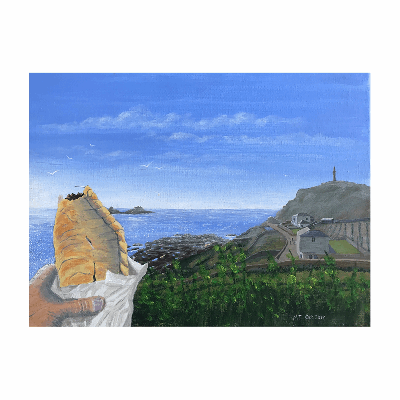 Pasty Perspective, Cape Cornwall - Print | Art at the Beach | Jeanni Grant-Nelson | Mawgan Porth