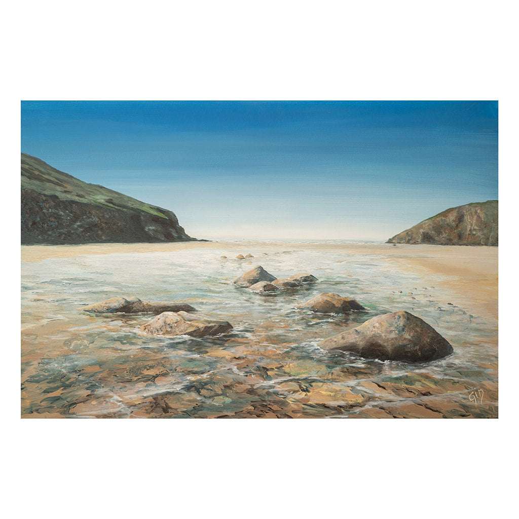 Streamline Serenity - SOLD | Art at the Beach | Jeanni Grant-Nelson | Mawgan Porth