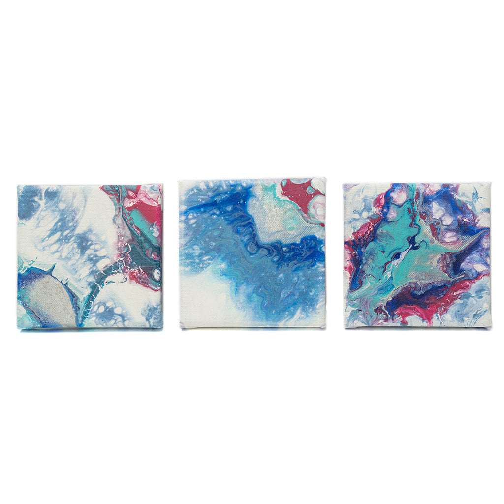 Bright Trio | Art at the Beach | Jeanni Grant-Nelson | Mawgan Porth