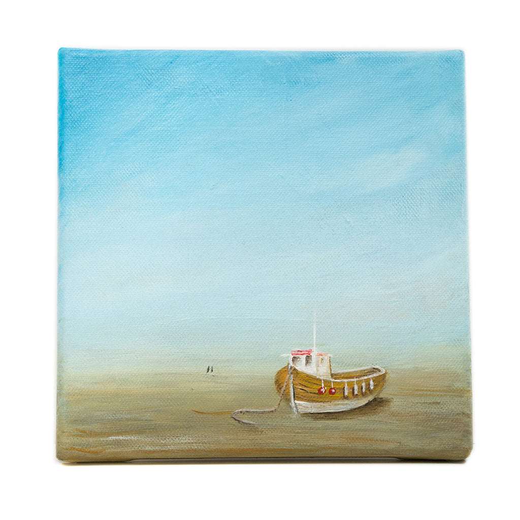 Fishing Boat | Art at the Beach | Jeanni Grant-Nelson | Mawgan Porth